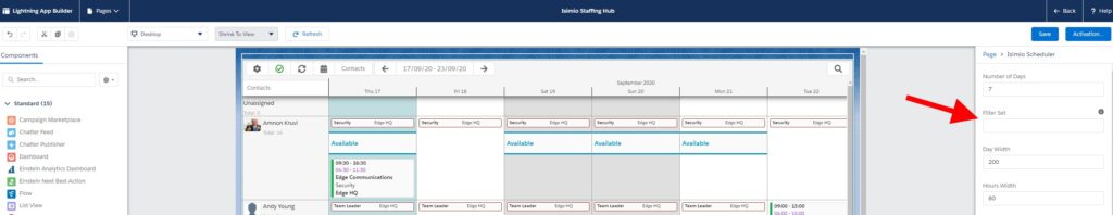 Multiple Schedules Isimio Salesforce Scheduling Solution